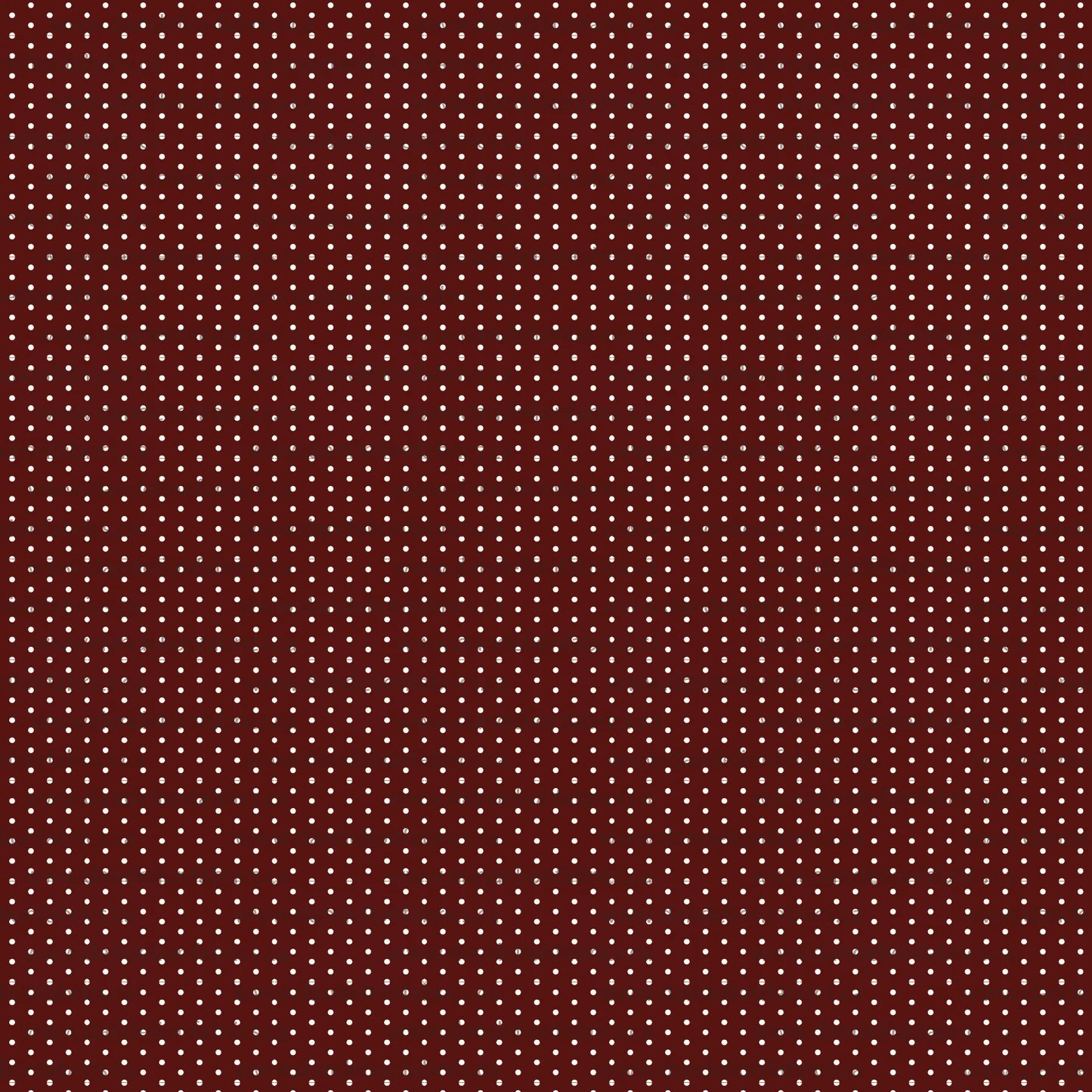 Polka Dots in Deep Red on Rib Knit, Sold by the Half Yard
