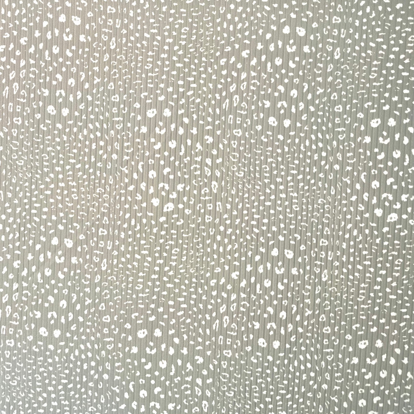 Leopard Print in Sage on Unbrushed Rib Knit, Sold by the Half Yard