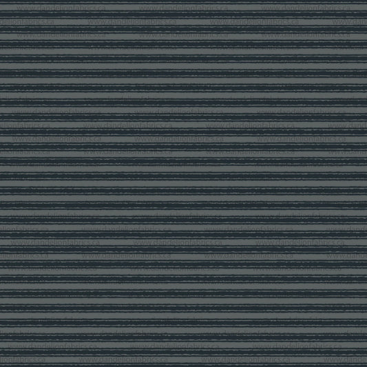 Nautical Stripes in Navy on Imitation Cotton Jersey Knit, Sold by the Half Yard